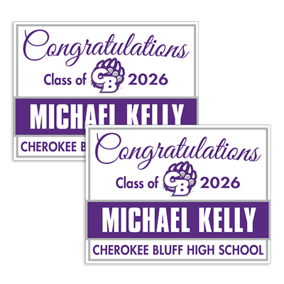 Graduation Yard Sign 24x18 (2 Sided)