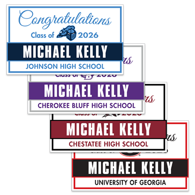 Graduation Banner 80x48 (No Photo)