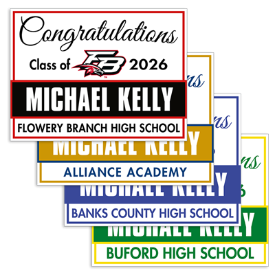 Graduation Yard Sign 24x18 (1 Side)