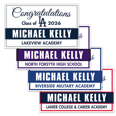 Graduation Banner 60x36 (No Photo)