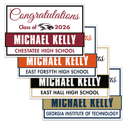 Graduation Yard Sign 36x24 (No Photo)